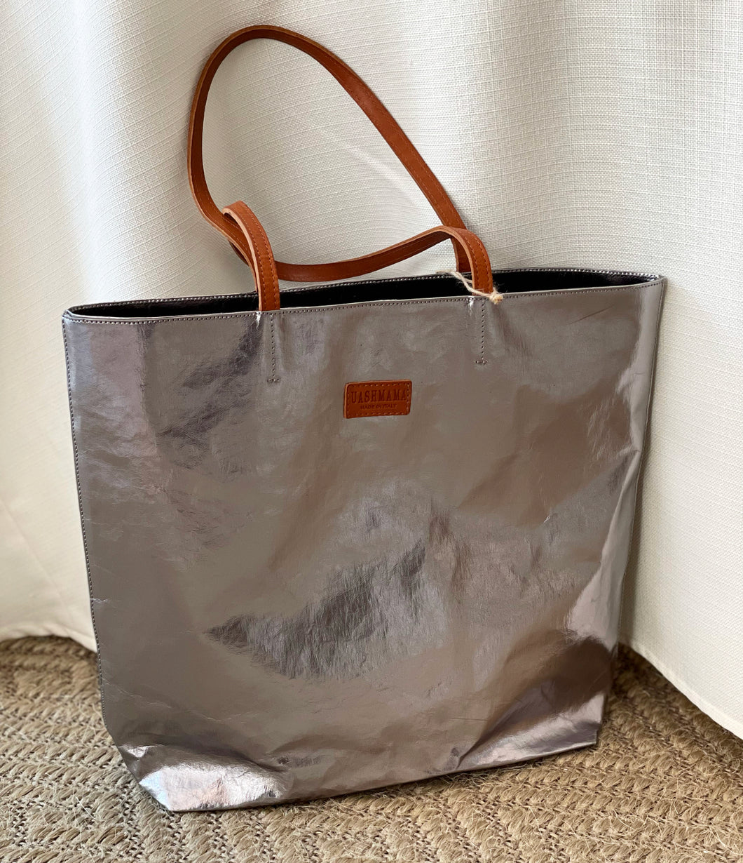 Uashmama Tosca Metallic Tote